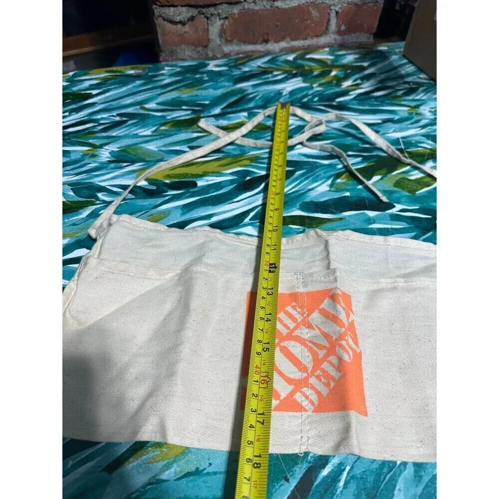 The Home Depot beige fabric accessory belt